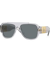 Versace - Ve4436U 530580 Sunglasses Acetate Pillow Normal - Lyst