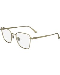Calvin Klein - Ck24102N 070 Optical Frames Metal Squared Normal - Lyst