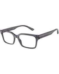Emporio Armani - Ea3244 6174 Optical Frames Acetate Squared Normal - Lyst