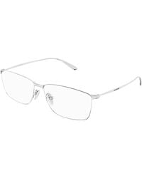 Balenciaga - Bb0415O 002 Optical Frames Acetate Transparent Squared - Lyst