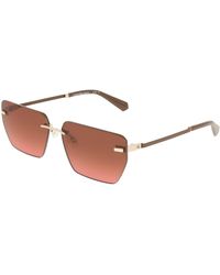 Calvin Klein - Ckj25207S 725 Sunglasses Metal Squared Normal Shaded - Lyst