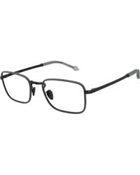 Giorgio Armani - Ar5152J 3001 Optical Frames Steel Transparent Squared Normal - Lyst