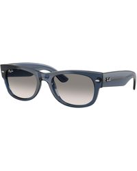 Ray-Ban - Mega Wayfarer Ii Sunglasses Frame Grey Lenses - Lyst
