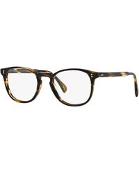 Oliver Peoples - Ov5298U Finley Esq. (U) 1003 Optical Frames Acetate Transparent Round Normal - Lyst