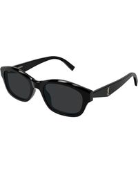 Saint Laurent - Sl M172 001 Sunglasses Acetate Squared - Lyst