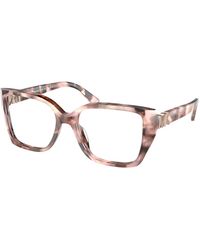 Michael Kors - Mk4115U Castello 3946 Optical Frames Acetate Transparent Squared Normal - Lyst