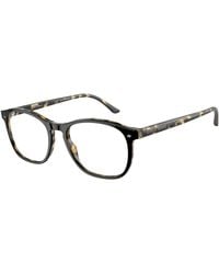 Giorgio Armani - Ar7003 6127 Optical Frames Acetate Squared Normal - Lyst