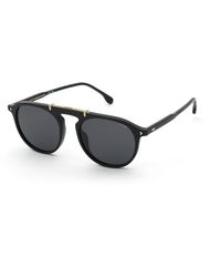 Lozza - Sl4430 Capalbio 5 700 Sunglasses Acetate Smoke Geometric Normal - Lyst