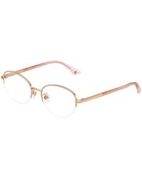 Jimmy Choo - Jc2014D 3008 Optical Frames Metal Round Normal - Lyst