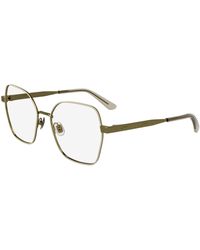 Calvin Klein - Ck24112 719 Optical Frames Metal Squared Normal - Lyst
