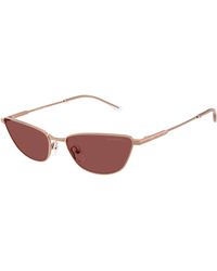 Emporio Armani - Ea2174B 301175 Sunglasses Metal Cat Eye Normal - Lyst