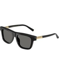 Dolce & Gabbana - Dg4521 501/1 Sunglasses Acetate Squared Normal - Lyst