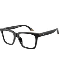 Emporio Armani - Ea3272U 6313 Optical Frames Acetate Squared Normal - Lyst