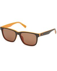 Timberland - Tb00078 97H Sunglasses Injected Squared Polarized - Lyst