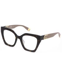 Furla - Vfu824V 722 Optical Frames Acetate Squared - Lyst