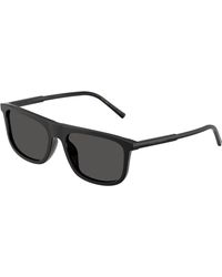 Dolce & Gabbana - Dg4542 501/87 Sunglasses Acetate Squared Normal - Lyst