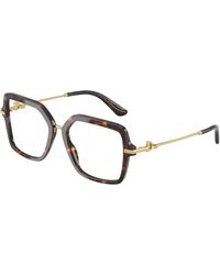 Dolce & Gabbana - Dg3396 502 Optical Frames Acetate Squared Normal - Lyst