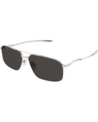 Balenciaga - Bb0492S 001 Sunglasses Metal Pilot - Lyst