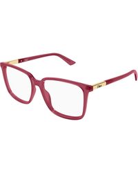 Chloé - Ch0369O 005 Optical Frames Acetate Transparent Squared - Lyst