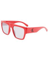 Calvin Klein - Ckj22636S 600 Sunglasses Plastic Squared Normal - Lyst