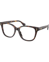 Ralph Lauren - Ra7196U 5003 Optical Frames Acetate Transparent Squared Normal - Lyst