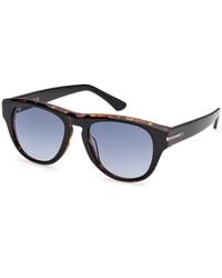 Web - We0402 05W Sunglasses Acetate Round Normal - Lyst