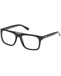 Guess - Gu50328 001 Optical Frames Acetate Squared Normal - Lyst