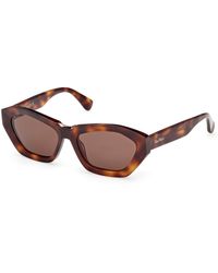 Max Mara - Mm0169 Kate 52E Sunglasses Acetate Geometric Normal - Lyst