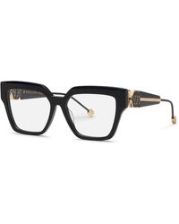 Philipp Plein - Vpp165S Plein Queen 700 Optical Frames Acetate Squared - Lyst