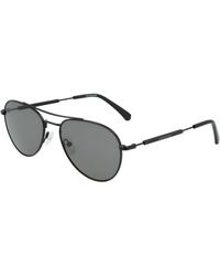 Calvin Klein - Ckj20109S 001 Sunglasses Metal Pilot Photochromatic Photochromatic - Lyst
