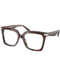 Michael Kors - Mk4191Bu Exumas 4031 Optical Frames Acetate Transparent Squared Normal - Lyst