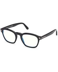 Tom Ford - Ft6033-B 052 Optical Frames Acetate Round Normal - Lyst