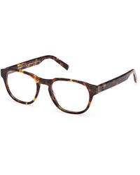 Timberland - Tb50052 054 Optical Frames Acetate Round Normal - Lyst