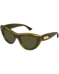 Bottega Veneta - Bv1282S 005 Sunglasses Acetate Cat Eye - Lyst