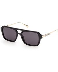 MAX&Co. - Mo0171 52E Sunglasses Injected Squared Normal - Lyst