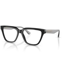 Emporio Armani - Ea3208 5017 Optical Frames Acetate Transparent Cat Eye Normal - Lyst