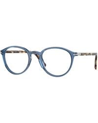 Persol - Po3218V 1202 Optical Frames Acetate Transparent Pantos Normal - Lyst