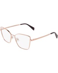 Liu Jo - Lj2176 770 Optical Frames Metal Squared Normal - Lyst
