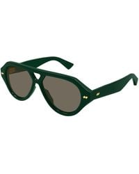 Bottega Veneta - Bv1485S 005 Sunglasses Acetate Pilot - Lyst