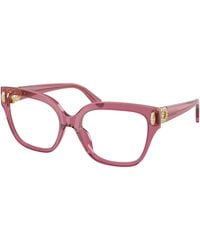 Swarovski - Sk2076U 1107 Optical Frames Acetate Transparent Squared Normal - Lyst