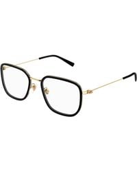 Gucci - Gg1852Oa 001 Optical Frames Injected Transparent Squared - Lyst