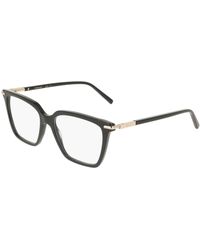 Ferragamo - Sf3038 001 Optical Frames Acetate Squared Normal - Lyst