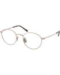 Polo Ralph Lauren - Ph1221Td 9334 Optical Frames Titanium Transparent Round Normal - Lyst