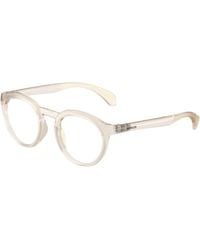 Moncler - Me3006U 5042 Optical Frames Injected Transparent Round Normal - Lyst