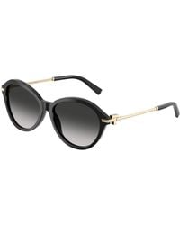 Tiffany & Co. - Tf4259 80013C Sunglasses Acetate Round Normal Nuanced - Lyst