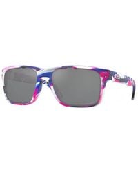 Oakley - Oo9102 Holbrook 9102V1 Sunglasses Plastic Squared Normal Prizm - Lyst