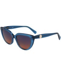 Longchamp - Lo766S 400 Sunglasses Acetate Cat Eye Normal - Lyst