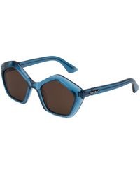 Marni - 8Gt Eluvi Ocean Sunglasses Acetate Geometric Normal - Lyst