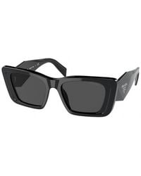 Prada - Pr 08Ys 1Ab5S0 Sunglasses Acetate Butterfly Normal - Lyst