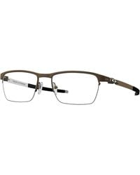 Oakley - Ox5099 Tincup 0.5 Ti 509901 Optical Frames Titanium Squared Normal - Lyst